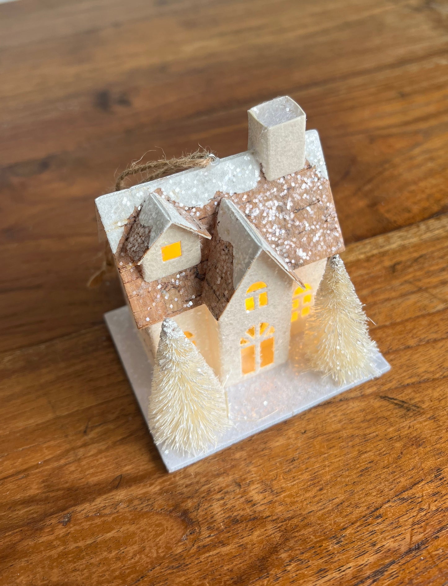 Light Up House Ornament