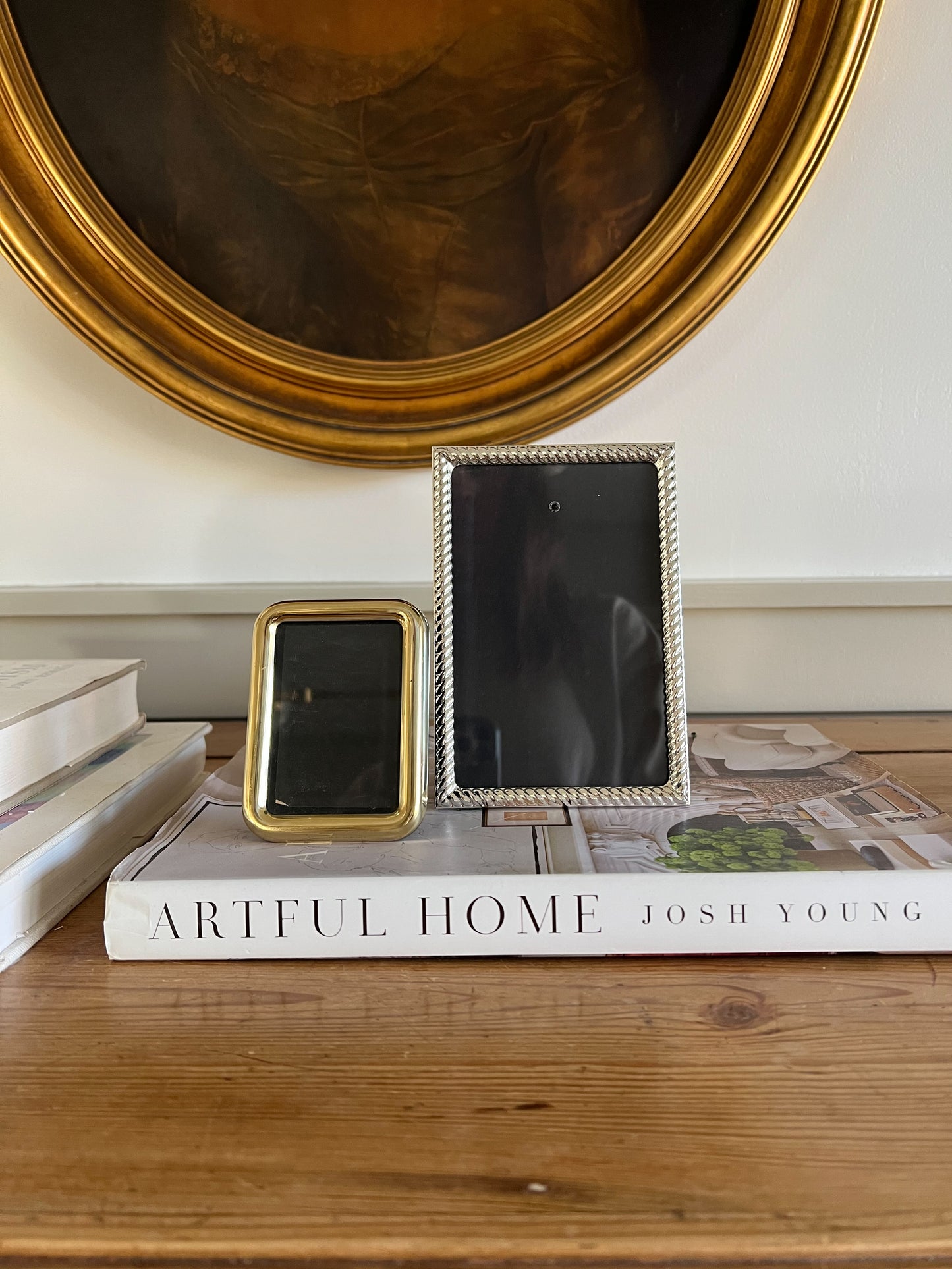 Medium Silver Twist Frame