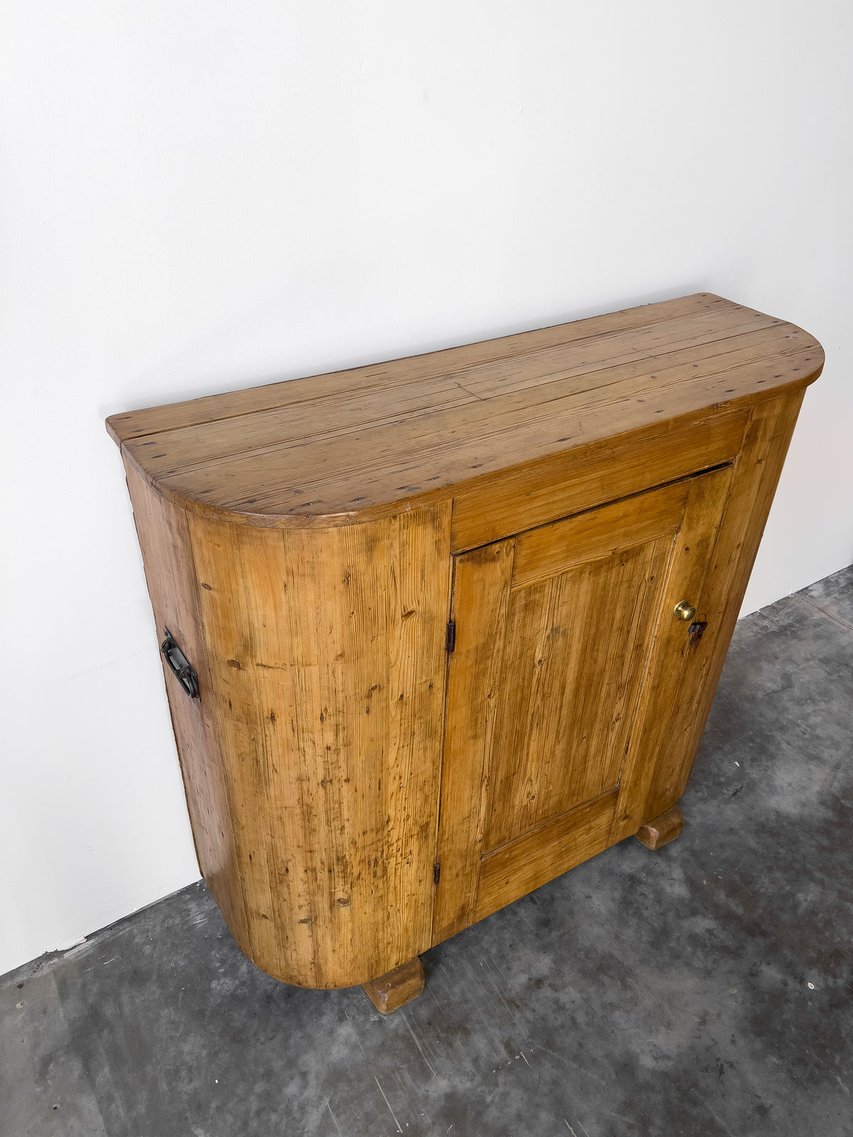 Antique Pine Huffer Cabinet