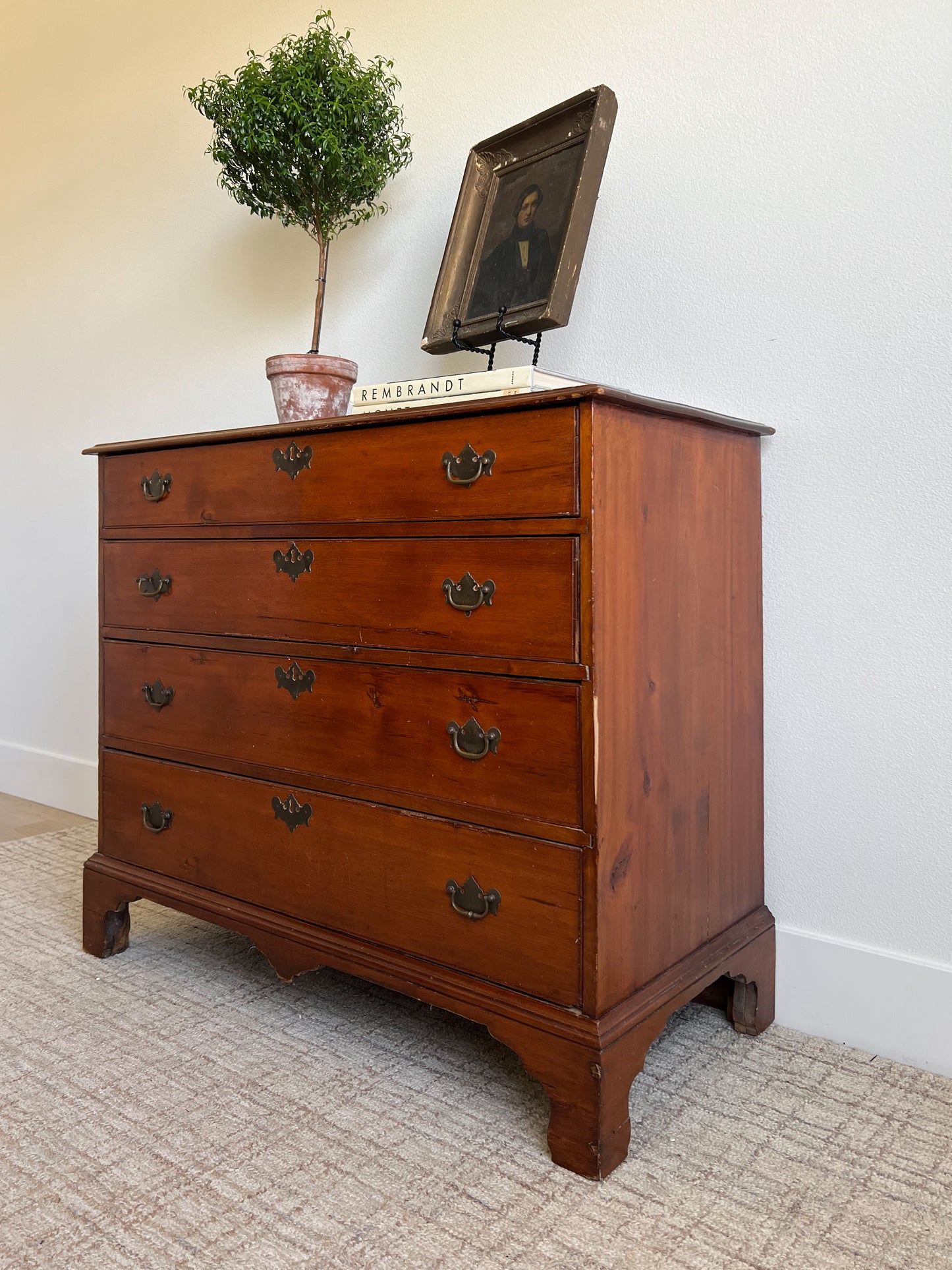 Antique Pine Chest of Drawers