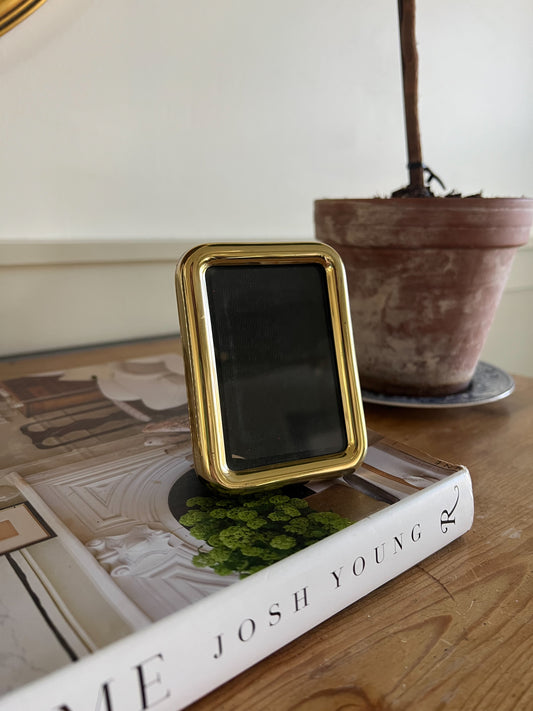 Vintage Mini Brass Frame