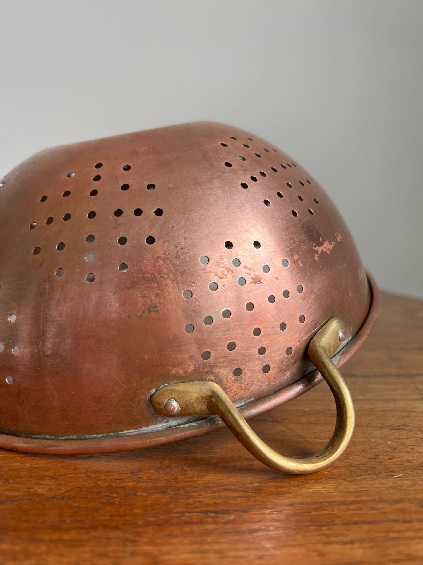 Vintage Copper Collander