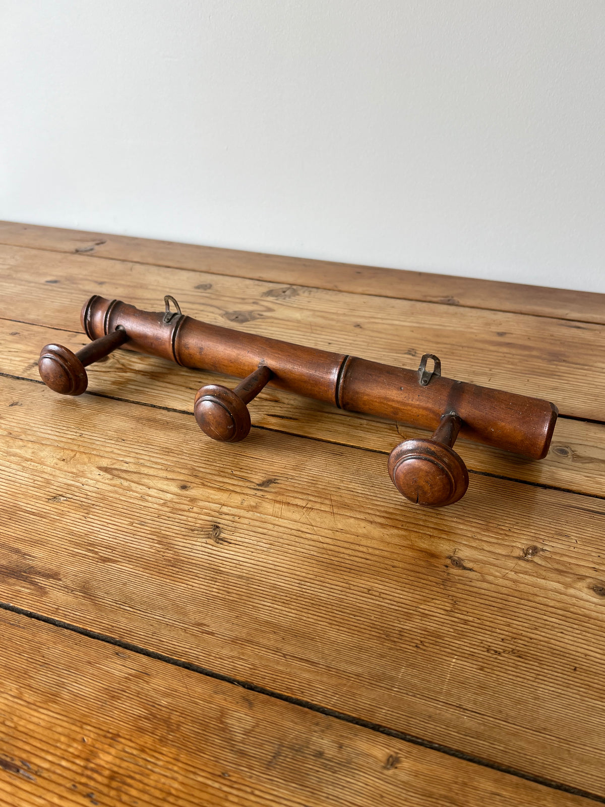 Vintage French Bobbin Coat Hooks