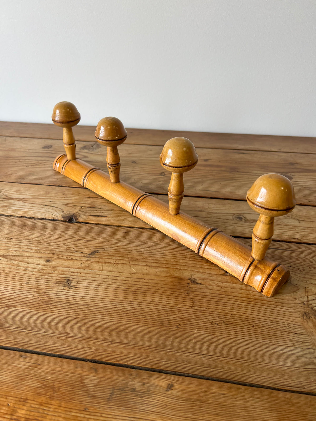 Vintage French Bobbin Coat Hooks