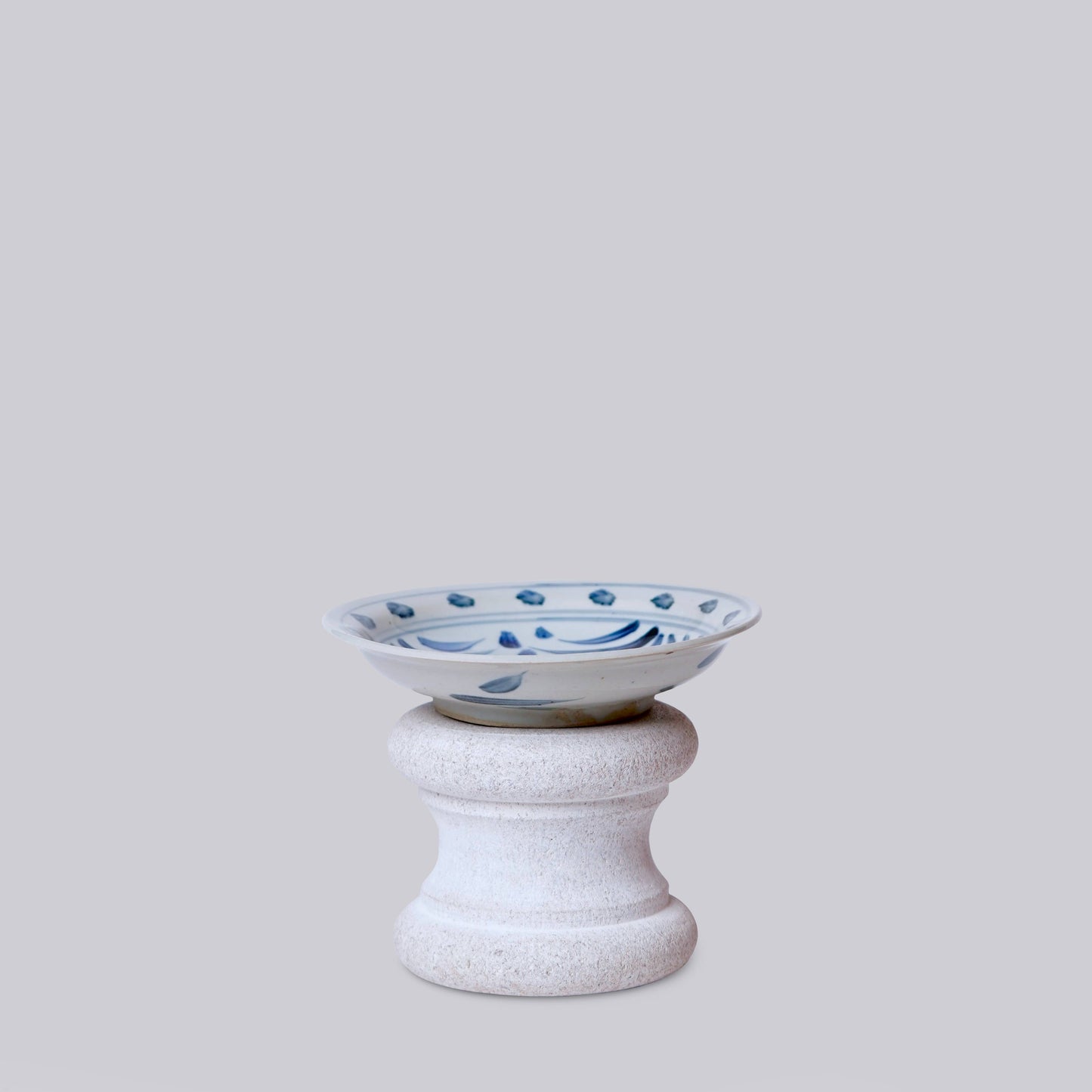 Blue and White Porcelain Fish Trinket Dish