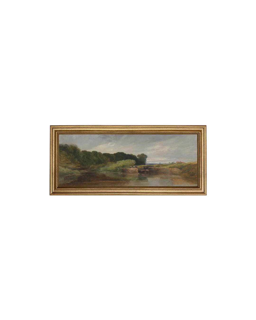 "By the Water" Framed Art