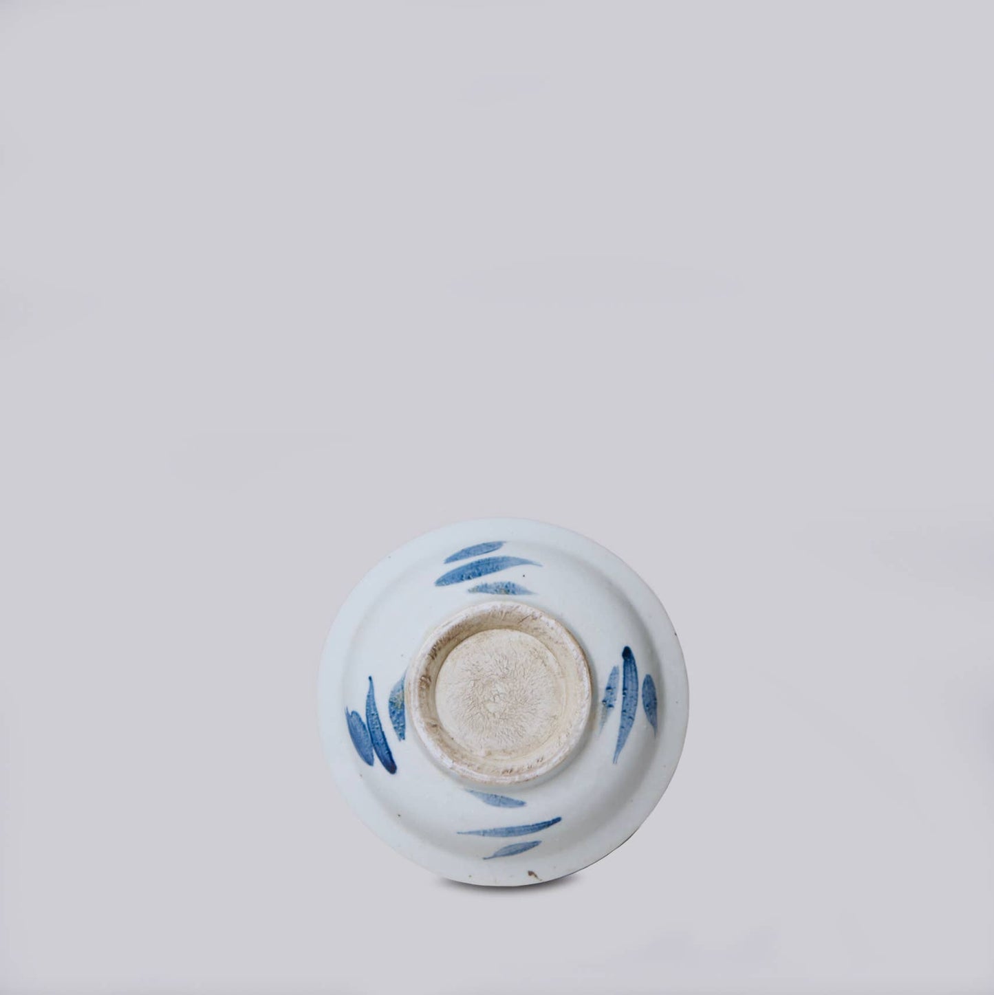 Blue and White Porcelain Lotus Dish