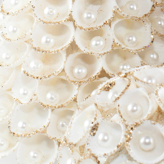 Pearl Clamrose Shell Ornament