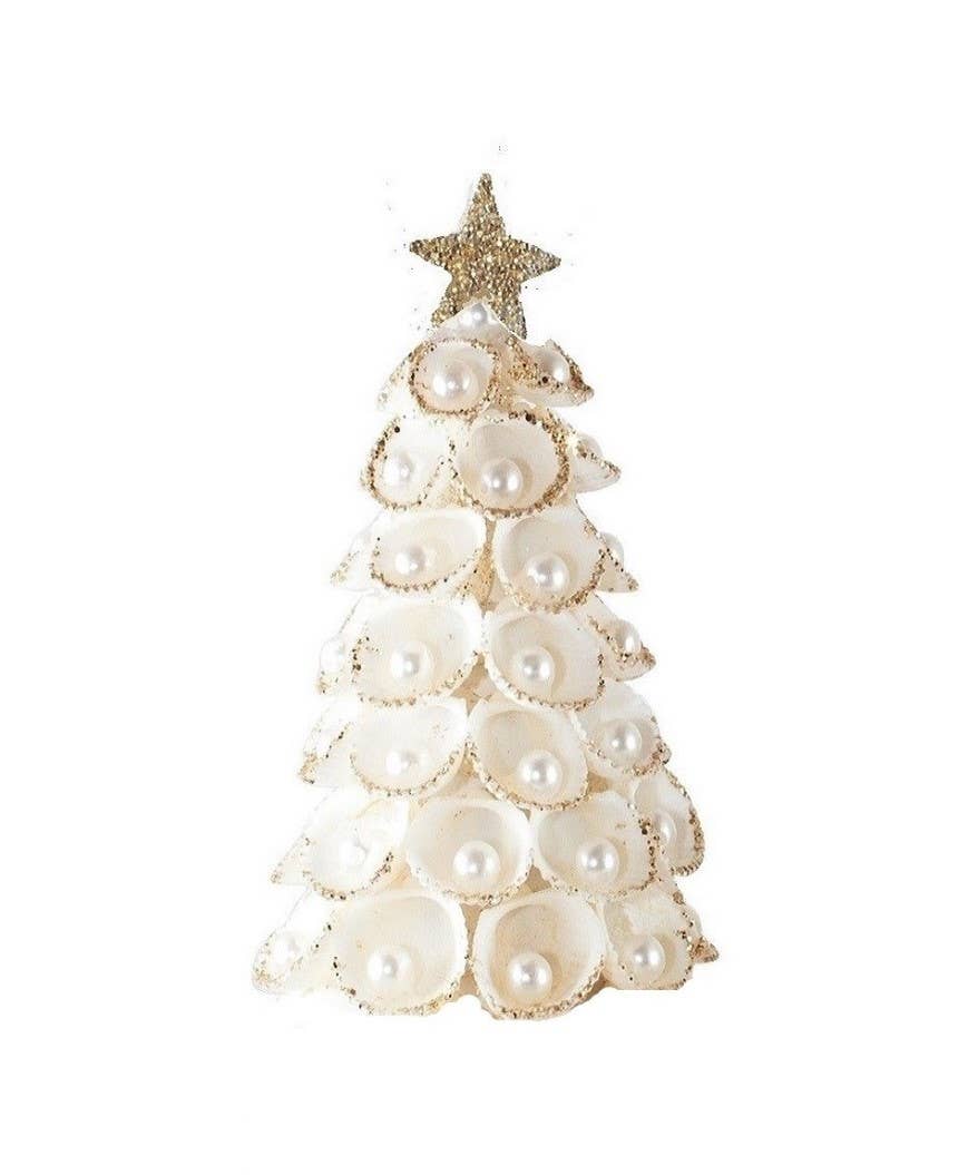 Pearl Clamrose Shell Ornament